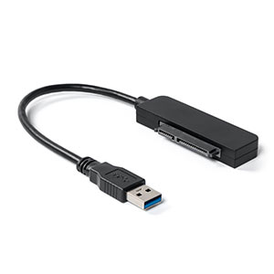 "SATA-USBタイプA変換ケーブル（USB3.0・USB3.1 Gen1・2.5インチ・UASP対応・SSD・HDD） IDE/SATA→USB変換"