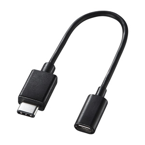 Type C USB2.0 micro B変換アダプタケーブル