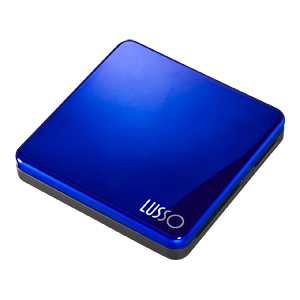【クリックでお店のこの商品のページへ】【わけあり在庫処分】 LUSSO USB2.0カードリーダーライター (SD、CF対応・メッキブルー) ADR-ML14BL