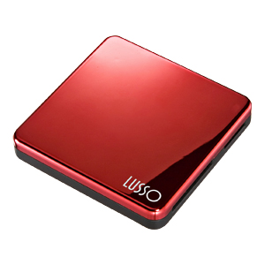 【クリックで詳細表示】【わけあり在庫処分】 LUSSO USB2.0カードリーダーライター (SD、CF対応・メッキレッド) ADR-ML14R