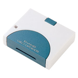 【クリックでお店のこの商品のページへ】USB2.0 SDカードリーダーライター ADR-SDU2N