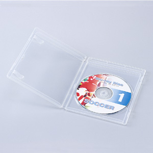 【クリックで詳細表示】【期間限定特価】ブルーレイディスクケース(1枚収納・クリア・3枚セット) BD-N1-3C