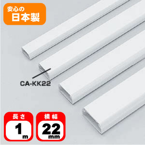 ケーブルカバー（角型、ホワイト）CA-KK17の販売商品 |通販ならサンワ 