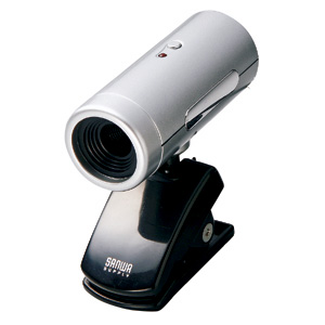【クリックでお店のこの商品のページへ】WEBカメラセット(CMOS 30万画素・シルバー) CMS-V22SETSV