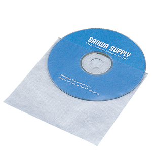 【クリックでお店のこの商品のページへ】DVD・CD用不織布ケース(1枚収納・50枚セット) FCD-F50
