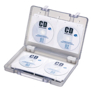 【クリックで詳細表示】DVD・CDファイル型ボックスケース(ブラック) FCD-FB64BK