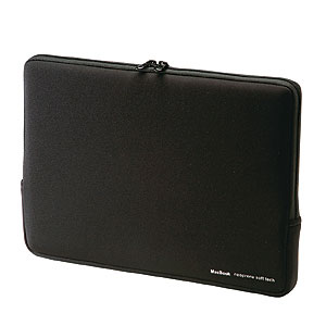 【クリックでお店のこの商品のページへ】MacBookプロテクトスーツ(ブラック) IN-MAC13BK