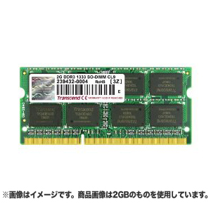 【クリックで詳細表示】1GB Memory for NotePC/SO-DIMM DDR3-1333 JM1333KSU-1G