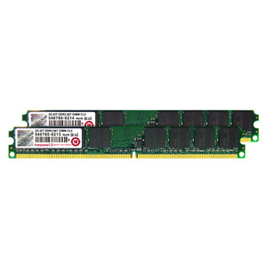 【クリックでお店のこの商品のページへ】Transcend 2GB(1GB×2枚) Memory for Desktop/DDR2-667(PC2-5300) デュアルチャンネル用キット JM2GDDR2-6K JM2GDDR2-6K