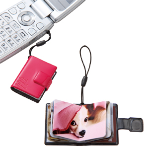 【クリックでお店のこの商品のページへ】【わけあり在庫処分】 インクジェット携帯ミニアルバムキット(ピンク) JP-ALB14