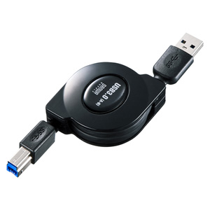 USB3.0巻取りケーブル