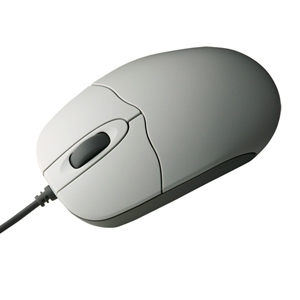 【クリックでお店のこの商品のページへ】光学式マウス(USB用・ライトグレー) MA-85HU