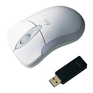 【クリックで詳細表示】ワイヤレスレーザーマウス イオグランデ(ホワイト) MA-LSWIH2W
