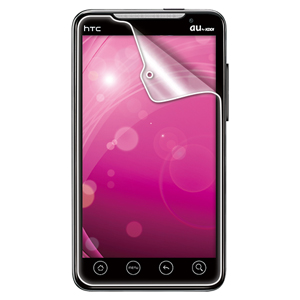 【クリックでお店のこの商品のページへ】指紋防止光沢液晶保護フィルム(Android au HTC EVO WiMAX ISW11HT用) PDA-FEW1KFP