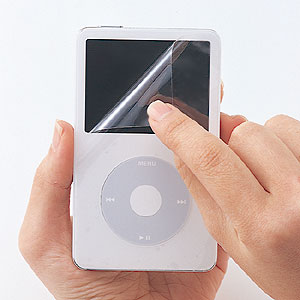 【クリックでお店のこの商品のページへ】保護フィルム(第5世代iPod専用) PDA-FIPK10