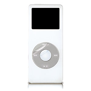 【クリックで詳細表示】ホイール保護フィルム(iPod nano専用) PDA-FIPK8