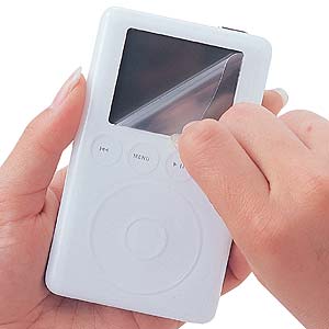 【クリックでお店のこの商品のページへ】液晶光沢保護フィルム(iPod専用) PDA-FIPK