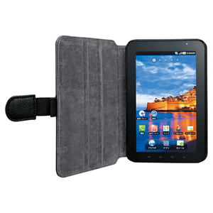 【クリックでお店のこの商品のページへ】GALAXY Tab用スタンドケース(ドコモ スマートフォン用、角度調節付) PDA-GX3