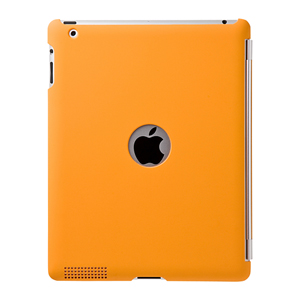 【クリックでお店のこの商品のページへ】【わけあり在庫処分】 iPad2ケース(Smart Cover対応・オレンジ) PDA-IPAD27D