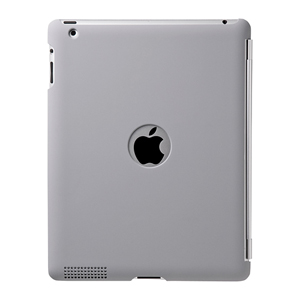 【クリックで詳細表示】【わけあり在庫処分】 iPad2ケース(Smart Cover対応・グレー) PDA-IPAD27GY