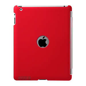 【クリックでお店のこの商品のページへ】【わけあり在庫処分】 iPad2ケース(Smart Cover対応・レッド) PDA-IPAD27R