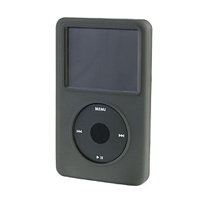 【クリックでお店のこの商品のページへ】iPodシリコンケース(ブラック) PDA-IPOD14BK