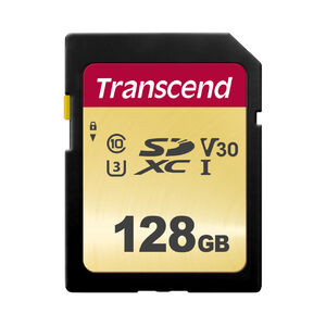 Transcend SDXCカード 64GB Class10 UHS-I U3 V30 TS64GSDC500S