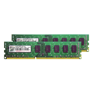 【クリックで詳細表示】4GB(2GB×2枚) Memory for Desktop/DDR3-1333(PC3-10600) デュアルチャンネル用キット TS1333KLU-4GK