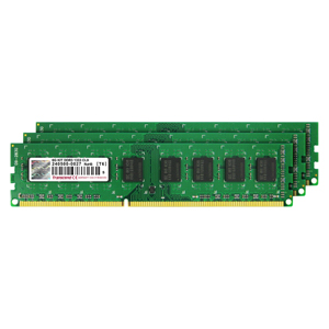 【クリックで詳細表示】6GB(2GB×3枚) Memory for Desktop/DDR3-1333(PC3-10600) トリプルチャンネル用キット TS1333KLU-6GK