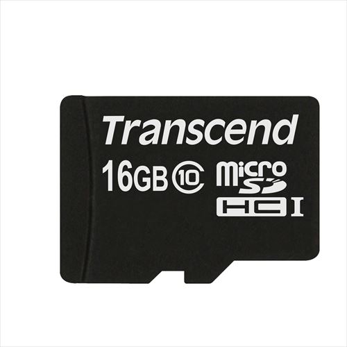 microSDカード 16GB class10 Transcend microSDHC メモリーカード [TS16GUSDHC10]