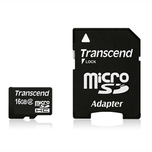【クリックで詳細表示】microSDHCカード 16GB Class2 Transcend社製 TS16GUSDHC2 TS16GUSDHC2