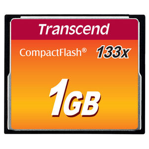 "コンパクトフラッシュカード 1GB 133倍速 Transcend社製 TS1GCF133"