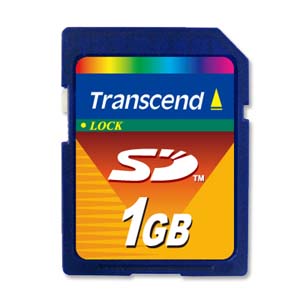 【クリックで詳細表示】Transcend SDメモリカード(1GB) TS1GSDC
