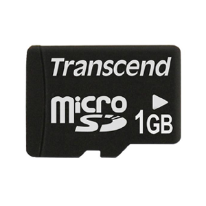 【クリックでお店のこの商品のページへ】Transcend microSDメモリカード(1GB) TS1GUSDC