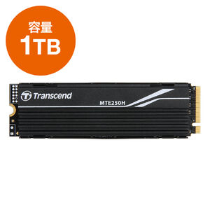 "Transcend PCIe M.2 SSD 250H 1TB NVMe PCIe Gen4×4 3D NAND TS1TMTE250H"