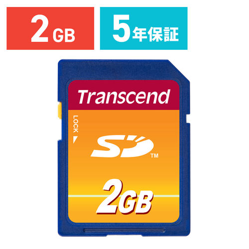 SDカード 2GB Transcend [TS2GSDC]