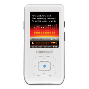【クリックでお店のこの商品のページへ】Transcend MP3プレーヤー T.sonic 850 4GB(FMラジオ搭載) TS4GMP850
