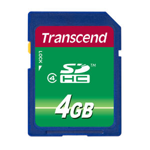 "Transcend SDHCカード 4GB Class4 TS4GSDHC4 SDカード"