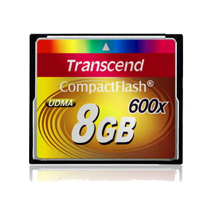 【クリックで詳細表示】Transcend コンパクトフラッシュカード(8GB・600倍速) TS8GCF600 TS8GCF600