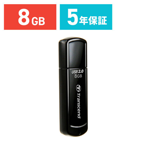 Transcend USBメモリ 8GB JetFlash 350 TS8GJF350