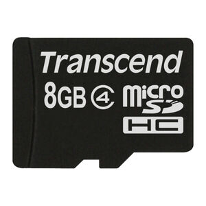 "Transcend microSDHCカード 8GB Class4 TS8GUSDC4 microSDカード"