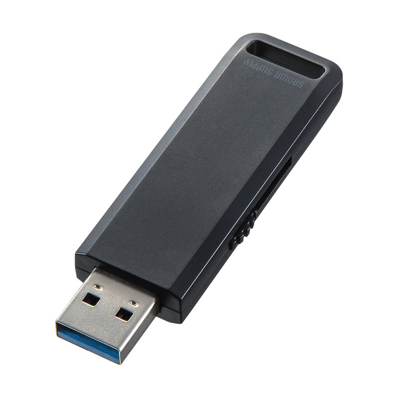 USBメモリー 16GB USB3.2 Gen1 Aコネクタ ブラック[UFD-3SL16GBK]
