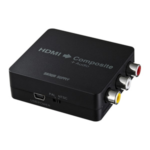"HDMI信号コンポジット変換コンバーター VGA・DVIケーブル"