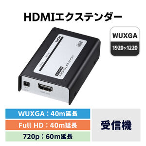 HDMI分配器(エクステンダー・受信機）