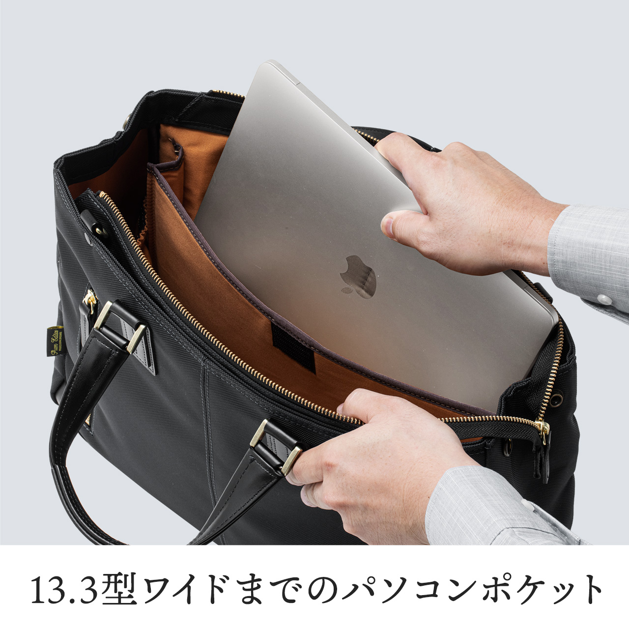 日本製ビジネスバッグ（豊岡縫製・国産素材鎧布使用・2WAY・高強度 ...