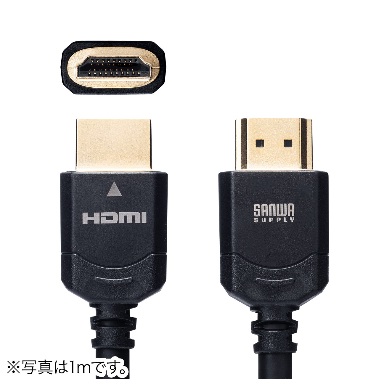 5個セット サンワサプライ HDMIケーブル(1m) KM-HD20-10X5 :an
